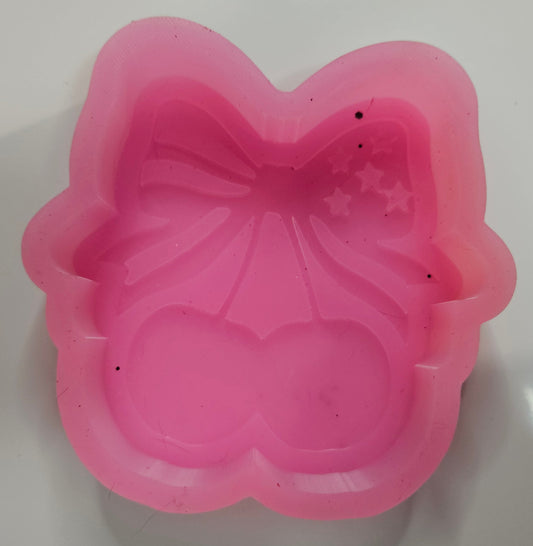 Mold Cherry American Flag Bow