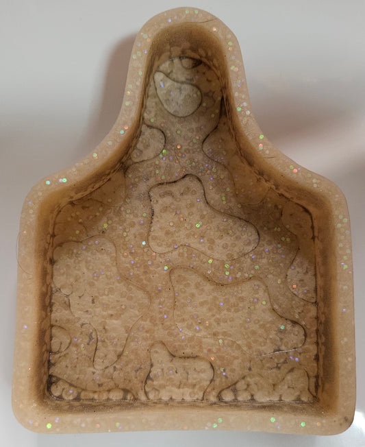 Mold Cow Print Cow Tag
