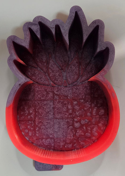 Mold Succulent W/ Checkered Pot