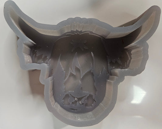 Mold Highland Cow Head