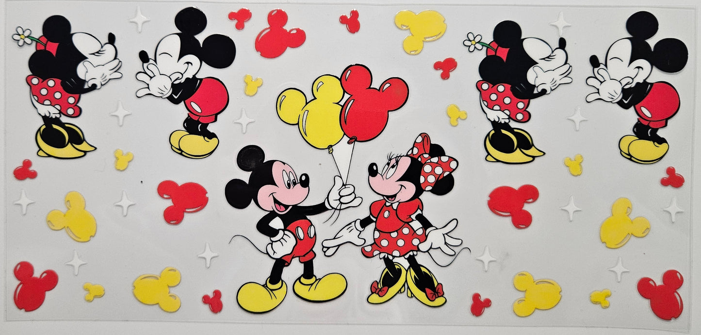 16/20 oz Wrap Mickey Mouse Red/Yellow