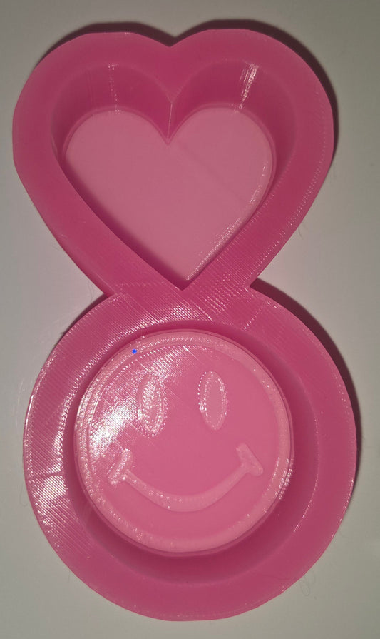 Mold Smiley and Heart Vents