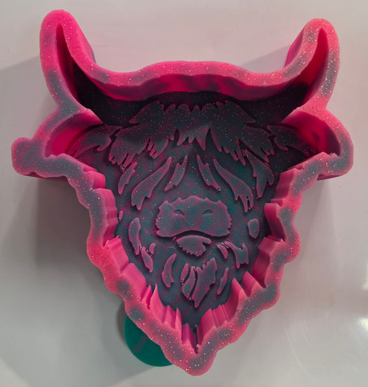 Mold Highland Cow Head