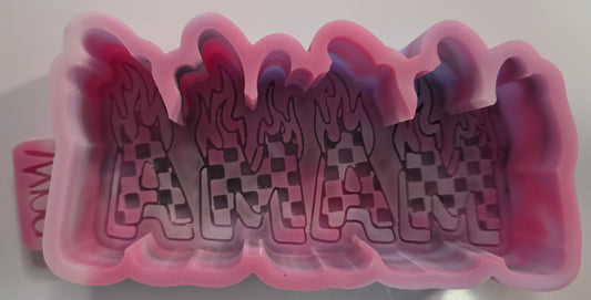Mold Mama Checkered W/ Flames