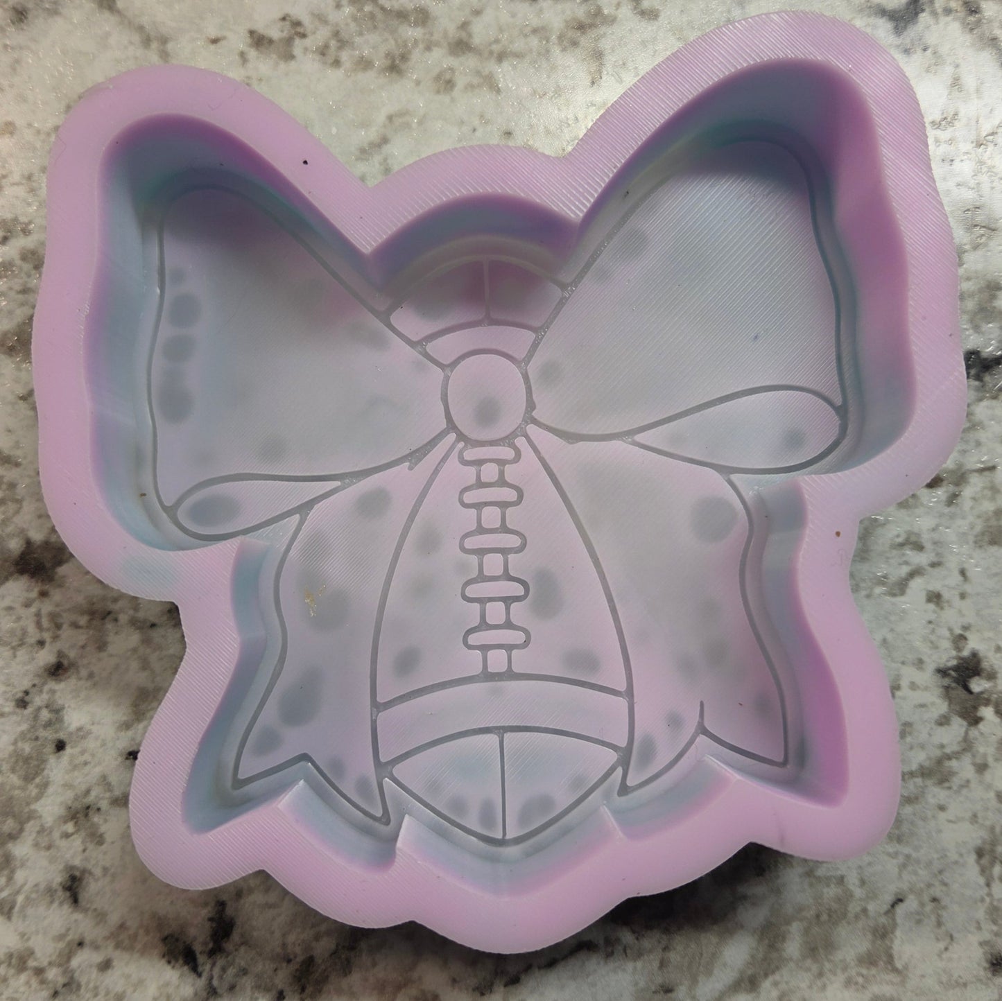Mold Football W/ Bow