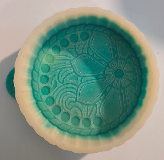 Mold Tooled Leather Circle