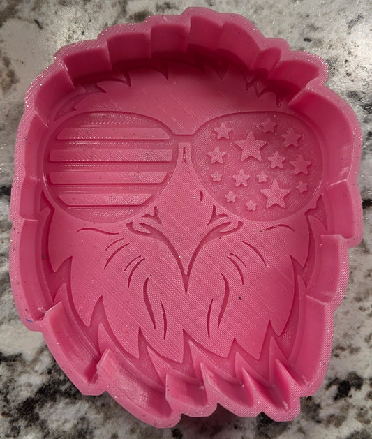 Mold Eagle Wearing America Glasses