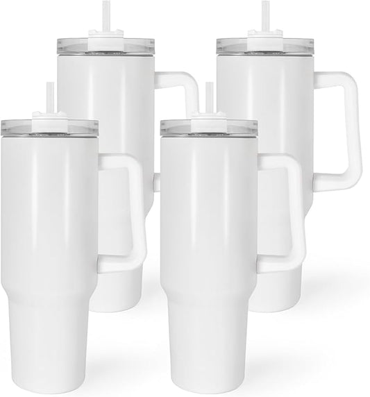 40 oz Coated Stainless Steel Tumbler