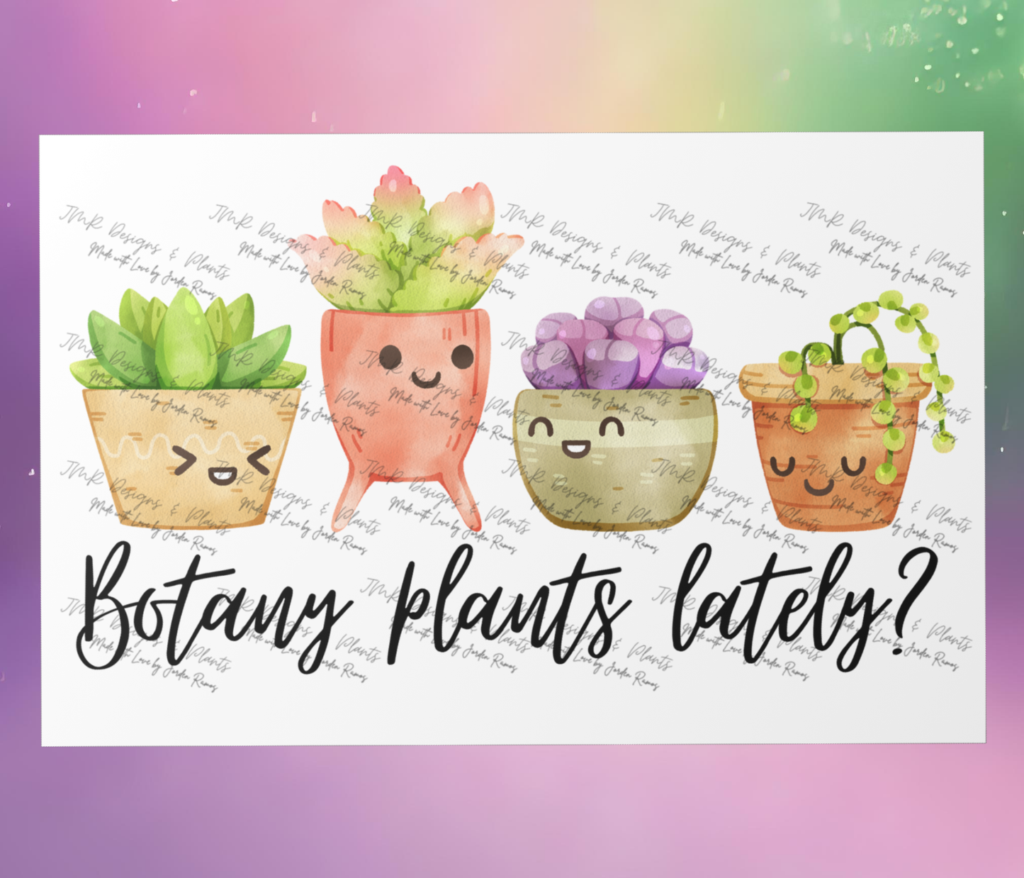 10"X8"/12"X8" Wall Decor Botany Plants Lately?