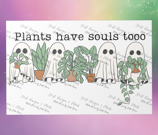 10"X8"/12"X8" Wall Decor Plants have souls too