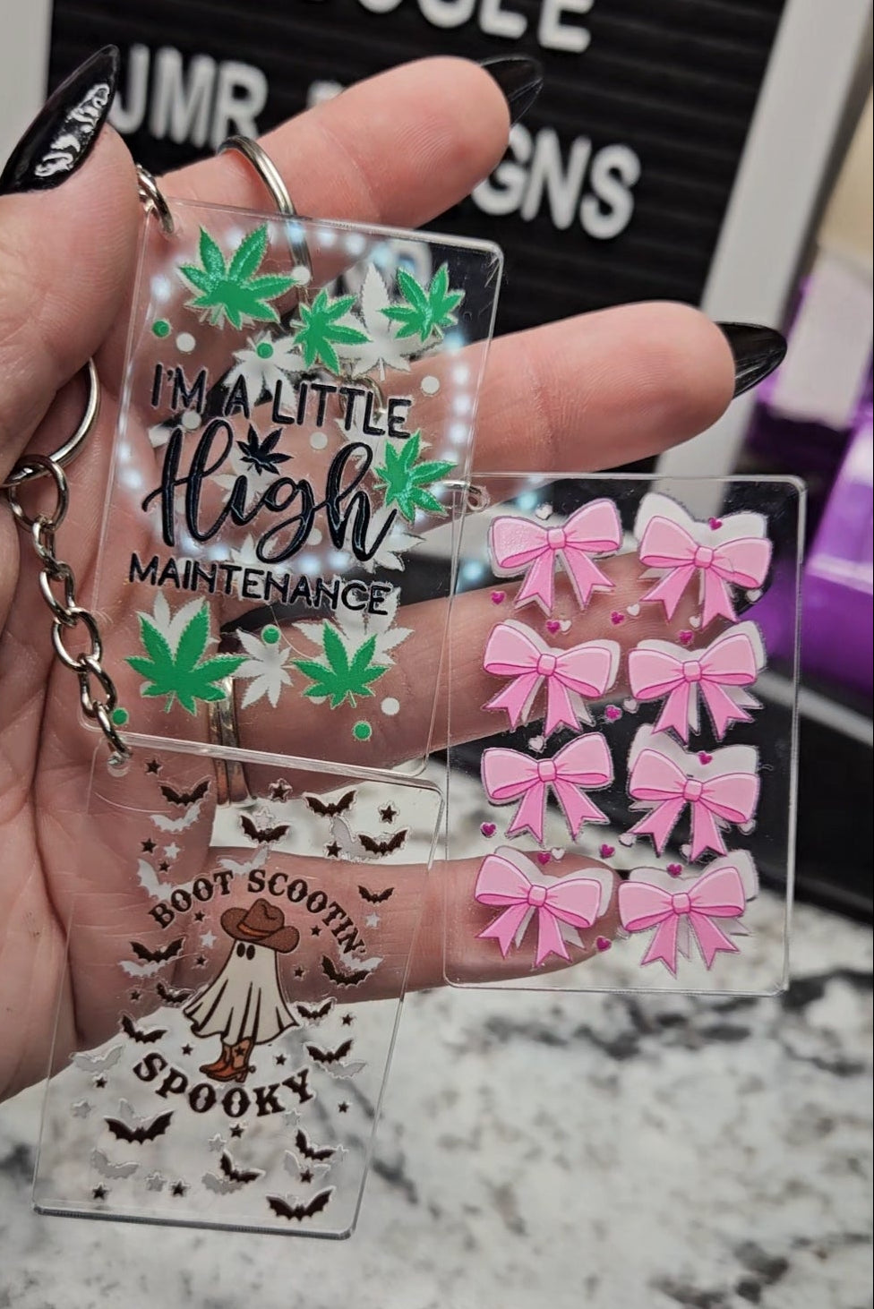 Ready to Ship Keychain