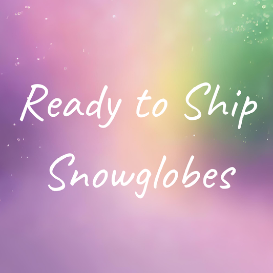 Ready to Ship Snowglobe Tumblers