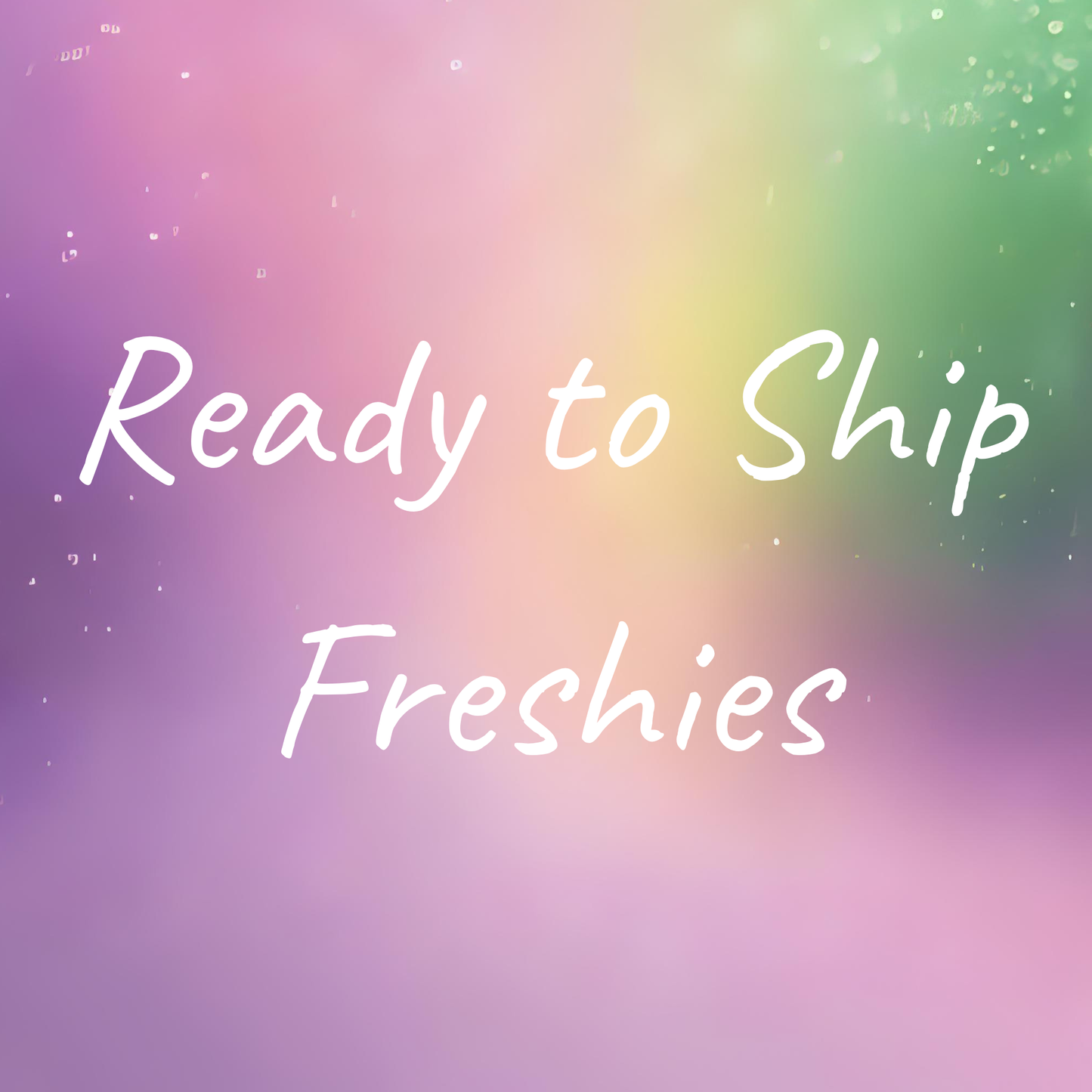 Ready to Ship Freshies