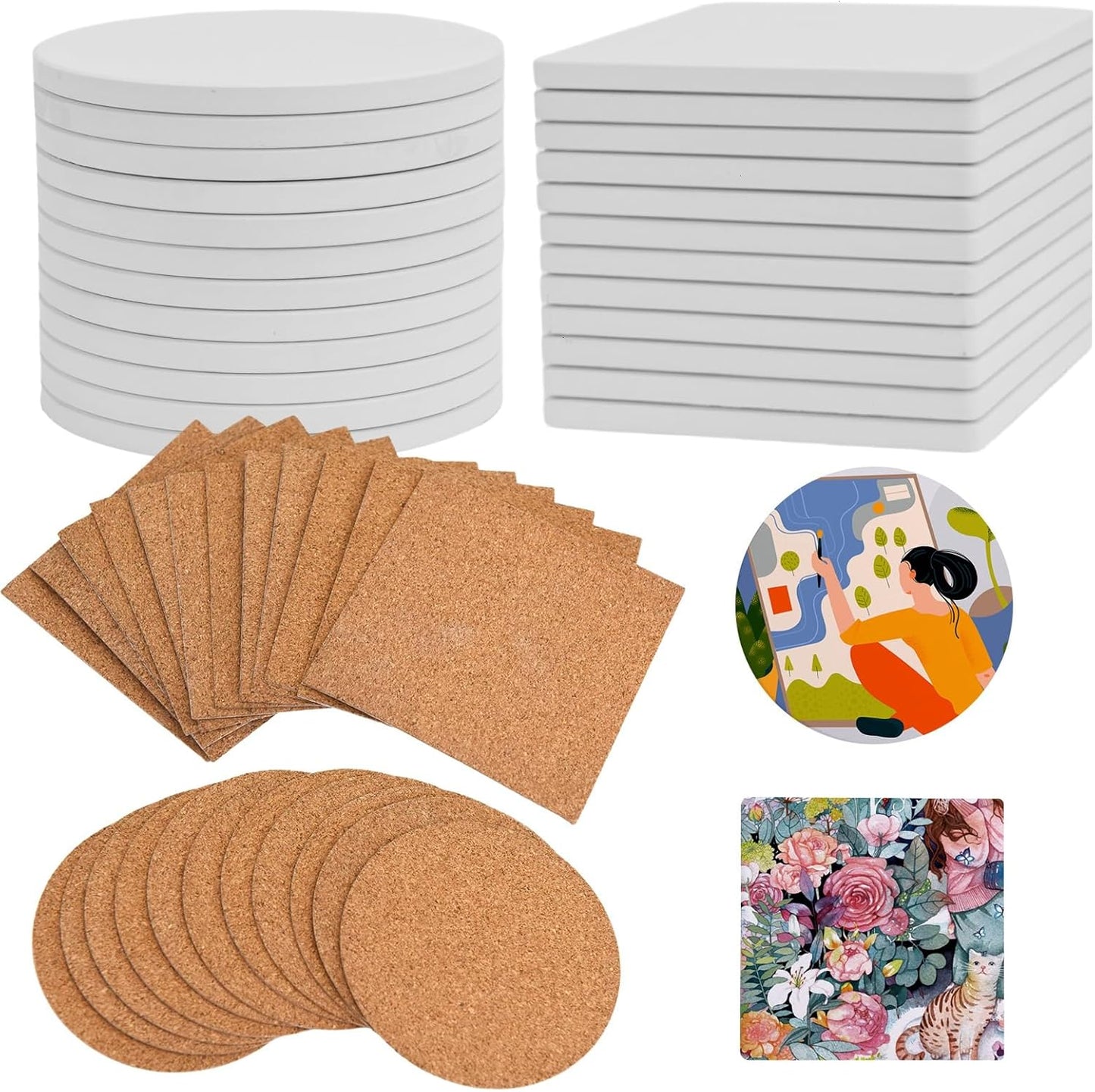 3"X3" Coasters