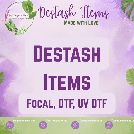 Destash UV DTF Wraps
