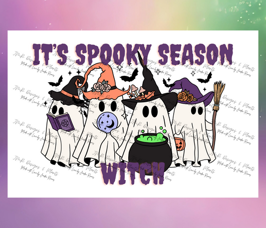 10"X8"/12"X8" Wall Decor It's Spooky Season Witch